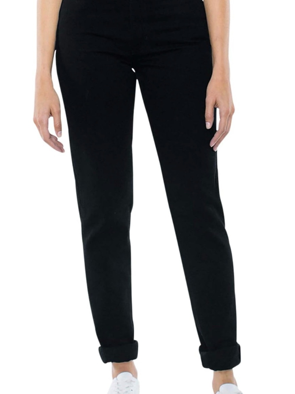 NWT size 27 American Apparel Black High-Rise Slim Jeans